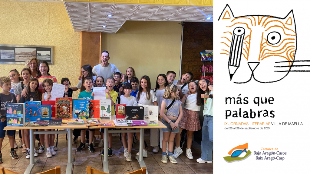 MÁS QUE PALABRAS 2024 COMARCA BAJO ARAGÓN CASPE / BAIX ARAGÓ CASP
