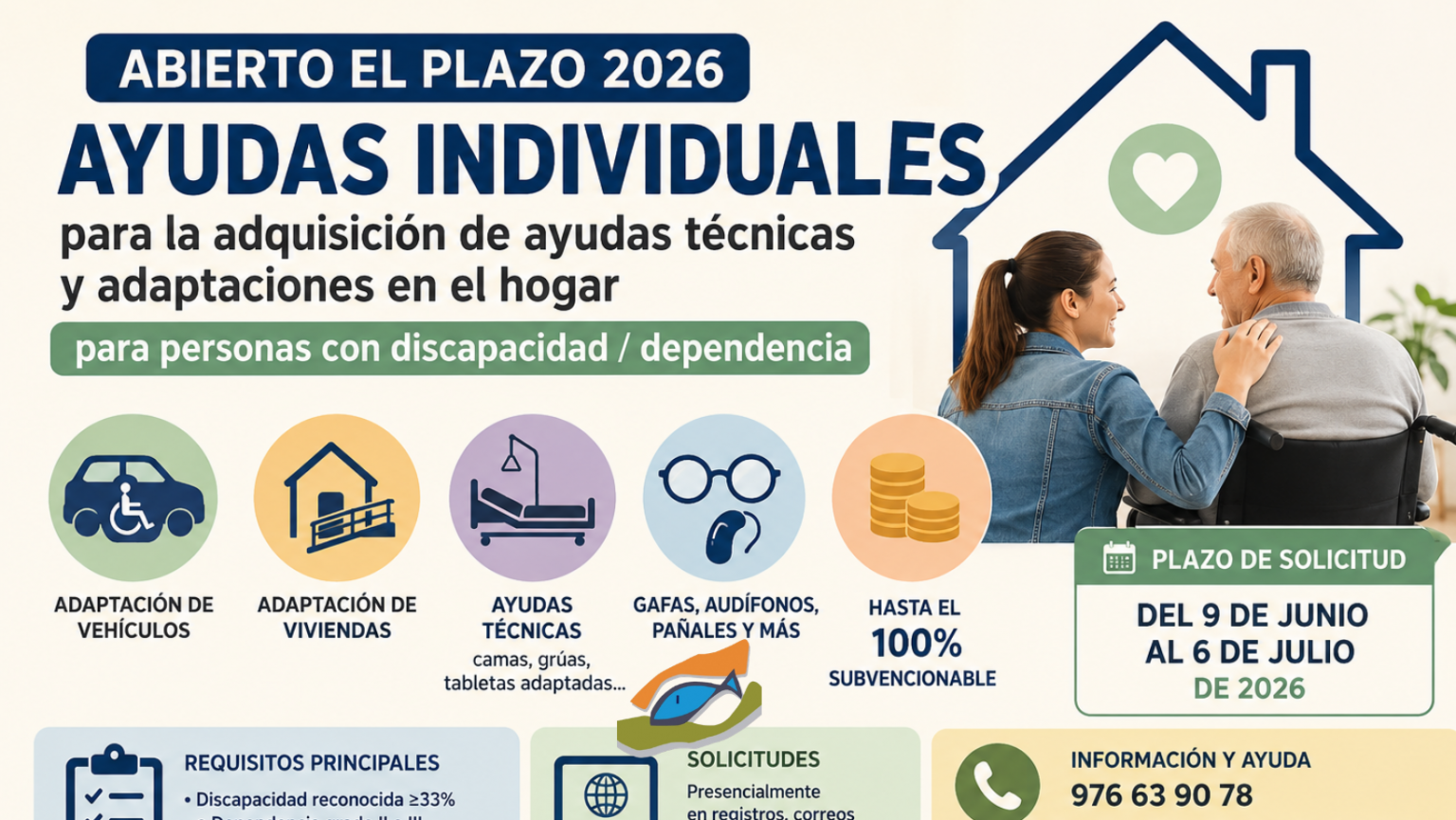 Abierto el plazo de ayudas individuales 2026 para personas con ...